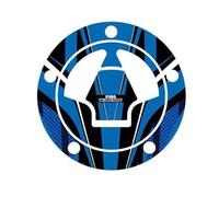 Puig 6312A Protectores tapón depósito protector adhesivo con diseño deportivo resistente a impactos arañazos y rayos UV para mejorar protección y estética, Azul