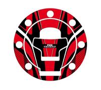 Puig 6316R Protectores tapón depósito Protector Adhesivo con diseño Deportivo Resistente a Impactos arañazos y Rayos UV para Mejorar protección y estética, Rojo