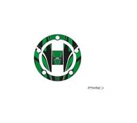 Puig 6318V Protectores tapón depósito protector adhesivo con diseño deportivo resistente a impactos arañazos y rayos UV para mejorar protección y estética, Verde
