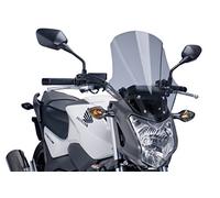 Puig 6361H Cúpula Touring Plus Extra Alta y aerodinámica en acrílico de Alto Impacto con Perfil Redondeado Que maximiza protección y Confort en Ruta, Ahumado