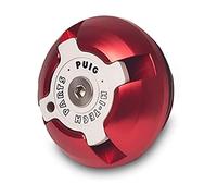 Puig 6777R Tapón Aceite Cárter Hi-Tech protector resistente, Rojo