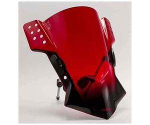 Puig 6860R Carenabrises para faros no redondos accesorio específico, Rojo
