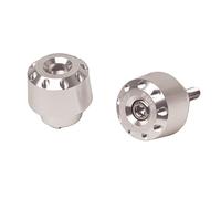 Puig - 6891P : contrapesos Aluminio Corto Yamaha Color Plata Yamaha -> MT-07 (14-15) MT-09 (13-15) X-MAX 400 (13-15)