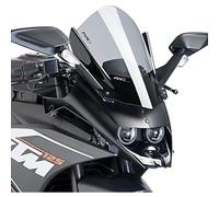 Puig 7004H Cúpula Z-Racing aerodinámica y deportiva en acrílico de 3 mm con doble altura y canales laterales que mejoran protección y estabilidad, Ahumado