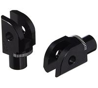 Puig 7208N Juego Herrajes Estriberas Piloto, Negro