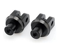 Puig 7248N Juego Herrajes Estriberas Piloto, Negro