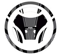 Puig 7584U Protectores tapón depósito protector adhesivo con diseño deportivo resistente a impactos arañazos y rayos UV para mejorar protección y estética, Gris