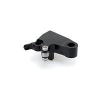 Puig 7826N Manetas adaptador mecanizado en aluminio Ergal 7075 anodizado para sistema de maneta con ajuste preciso y alta resistencia mecánica, Negro