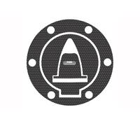 Puig 8172U Protectores tapón depósito Protector Adhesivo con diseño Deportivo Resistente a Impactos arañazos y Rayos UV para Mejorar protección y estética, Gris