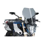 Puig 8187H New Generation Touring touring y aerodinámica en acrílico de 3 mm con toma de aire central que mejora protección y reduce turbulencias, Ahumado