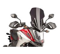 Puig 8910N Cúpula Touring PMMA Touring 4 mm, Negro