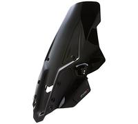 Puig 8918N Cúpula Touring Plus Extra Alta y aerodinámica en acrílico de Alto Impacto con Perfil Redondeado Que maximiza protección y Confort en Ruta, Negro