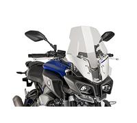 Puig 8918W Cúpula Touring Plus Extra Alta y aerodinámica en acrílico de Alto Impacto con Perfil Redondeado Que maximiza protección y Confort en Ruta, Transparente
