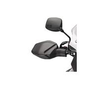 Puig 8950J Paramanos para moto resistente a impactos y viento fabricado en ABS con diseño integrado y protección frente a clima, Negro Mate