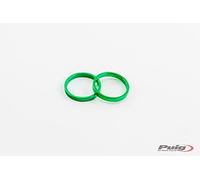 Puig 9170V Contrapesos Manillar Cortos Con Aro accesorio específico, Verde