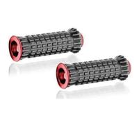 Puig 9193R Juego Estriberas Modelo R-Fighter S, Rojo