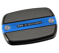 Puig 9269A Tapa depósito liquido de freno y embrague mecanizada en aluminio anodizado con diseño Hi-Tech para protección y estética, Azul