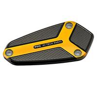 Puig 9277O Tapa depósito liquido de freno y embrague mecanizada en aluminio anodizado con diseño Hi-Tech para protección y estética, Oro