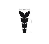 Puig 9304N Protectores de depósito protección resistente, Negro