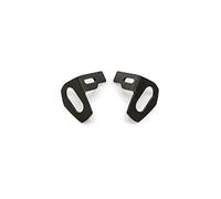 Puig 9325N Juego Soporte Intermitente Original en Acero con Acabado epoxi para Montaje en portamatrículas sin modificar Conexiones, Negro