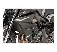 Puig 9378J Tapas Radiador Protector Resistente, Negro Mate