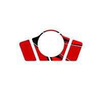 Puig 9404R Protectores tapón depósito Protector Adhesivo con diseño Deportivo Resistente a Impactos arañazos y Rayos UV para Mejorar protección y estética, Rojo
