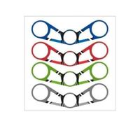 Puig 9404U Protectores tapón depósito Protector Adhesivo con diseño Deportivo Resistente a Impactos arañazos y Rayos UV para Mejorar protección y estética, Gris