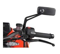 Puig Adaptador retrovisor 9583P Plata Redecho e Izquierdo para Yamaha FZ6 04'-08', MT-125 14'-19'