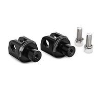 Puig 9618N - Soporte para estribera de pasajero en color negro