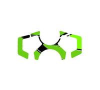 Puig 9626V Protectores tapón depósito protector adhesivo con diseño deportivo resistente a impactos arañazos y rayos UV para mejorar protección y estética, Verde