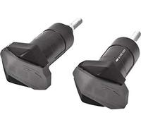 Puig 9628N Protectores de Motor R19 on topes de nylon y diseño compacto para protección integral del chasis y motor, Negro