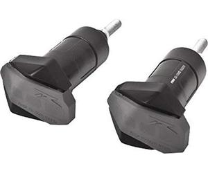 Puig 9628N Protectores de Motor R19 on topes de nylon y diseño compacto para protección integral del chasis y motor, Negro
