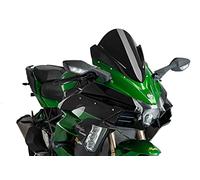 Puig 9704N Cúpula Z-Racing PMMA Z-Racing 3 mm, Negro