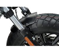 Puig Guardabarros delantero 9739N – Aluminio fresado minimalista, montaje directo – Negro