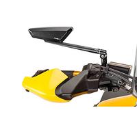 Puig 9883N Retrovisor Hypernaked mecanizado en Aluminio Regulable y de diseño Minimalista para Motocicletas Modernas, Negro
