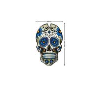 PUIG ADHESIVOS PROTECCION DEPOSITO MOD. CALAVERA AZUL - COD. 3673A - Protege la