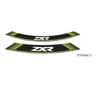 PUIG ADHESIVOS RUEDAS KAWASAKI ZXR VERDE - El set se compone de 8 tiras adhesiva