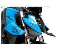 Puig Alerón frontal Puig Downforce con ABE GSX-8S, negro mate