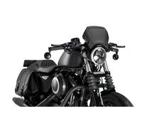 PUIG CARENADO DELANTERO ALUMINIO PARA HARLEY D.SPORTSTER 883 IRON 09-12 NEGRO