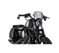 PUIG CARENADO DELANTERO ALUMINIO PARA HARLEY D.SPORTSTER 883 IRON 09-12 PLATA