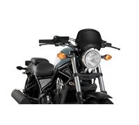 Puig 3702C Placa Frontal ABS Accesorio específico, Símil Carbono
