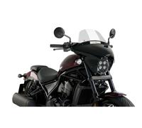 PUIG CUPOLINO BATWING SML TOURING PER HONDA CMX1100 REBEL 25-26 FUME CHIARO-2107
