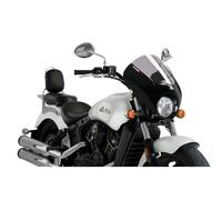 Puig Cupolino Semicarenado Dark Night Para Indian Scout 15-25 Humo Claro