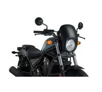 PUIG CUPULA ANARCHY PARA HONDA CMX500 REBEL 17-19 NEGRO MATE