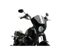Cúpula Puig Dark Night para HARLEY-DAVIDSON FXDB DYNA STREET BOB 06-17 Ahumado Claro