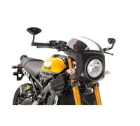 Puig Semicarenado Retro Carcasa Negro Mate 9554H