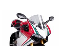Puig 5990W Cúpula R-Racer deportiva aerodinámica de alto rendimiento fabricada en PMMA de 3 mm con diseño racing optimizado para mejorar protección y estabilidad, Transparente