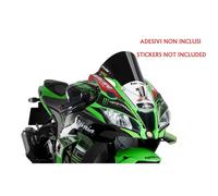 Puig Cúpula R-Racer 9849N – PMMA 3 mm, deportiva de alto rendimiento, Negro