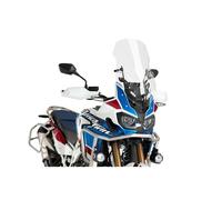 Sistema de regulación manual para cúpulas Puig para HONDA CRF 1000 L AFRICA TWIN 16-19 | CRF 1000 L AFRICA TWIN ADVENTURE SPORTS 18-19 Transparente