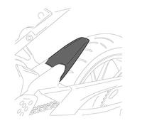 Puig Extensión Guardabarros Trasero 3677J para Kawasaki Versys 1000 19'